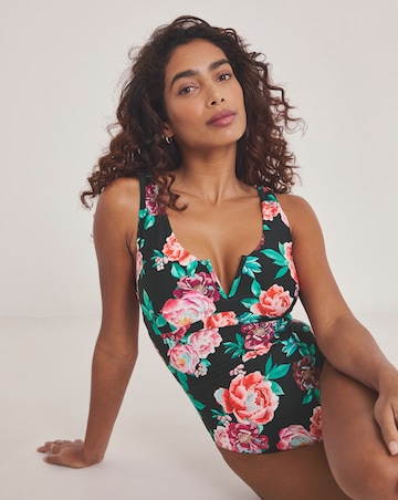 MAGISCULPT Medium Control V Wire Detail Swimsuit