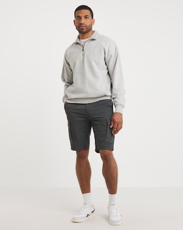 Cotton Stretch Cargo Short