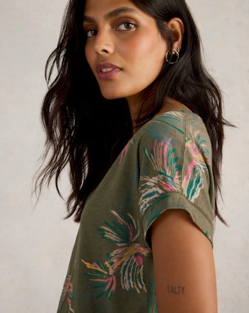 White Stuff Nelly Notch Neck Tee