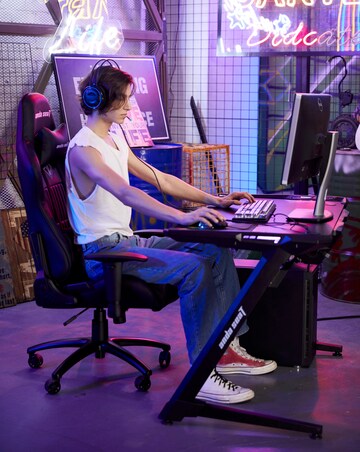 andaseaT Jungle Black Gaming Chair