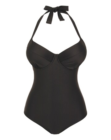 Balcony Underwired Halterneck Swimsuit