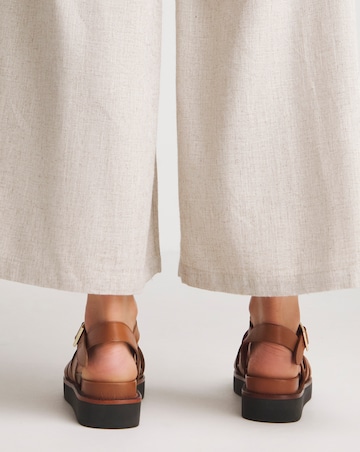 Adelaide Leather Fisherman Chunky Sandals - Extra Wide Fit (EEE)