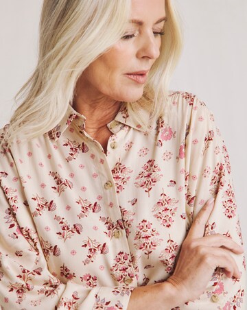 Julipa Longline Button Down Shirt