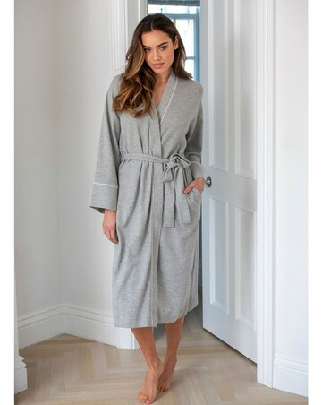 Pour Moi Love To Lounge Waffle Gown Grey