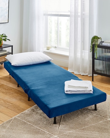 Lena Velvet Chair Bed