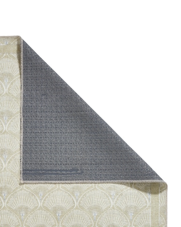 Catherine Lansfield Deco Peacock Washable Rug