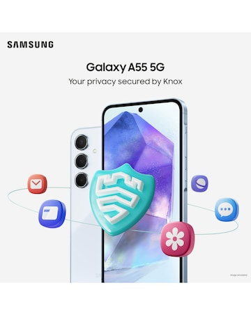 Samsung Galaxy A55 5G 256GB - Awesome Iceblue