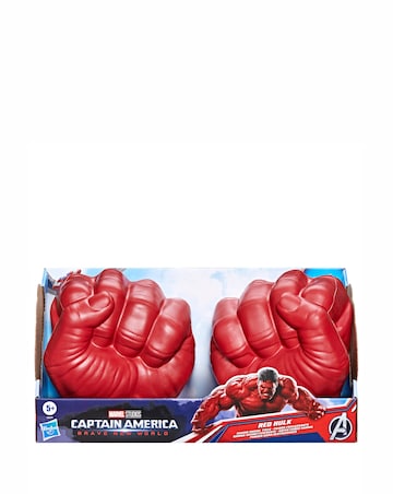 Marvel Avengers Captain America: Brave New World Red Hulk Gamma Smash Fists