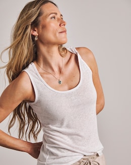 Anthology Linen Twist Detail Vest