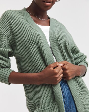 Fisherman Rib Cardigan