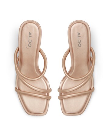 Aldo Edawen Block Heel Mules D Fit