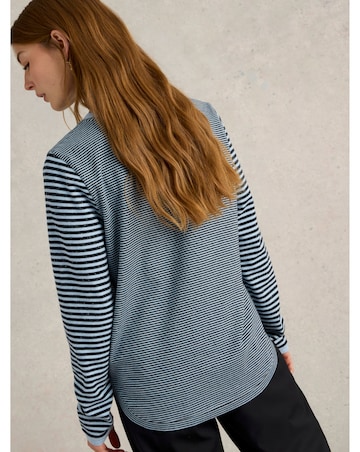 White Stuff Clara Sparkle Long Sleeve Tee