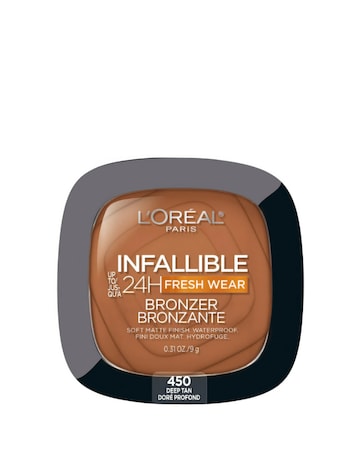 L'Oreal Paris Infallible 24H Longwear Soft Matte Bronzer 450 Deep Tan
