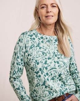 Julipa Printed Crew Neck Jumper