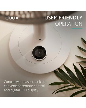 Duux Whisper 2 White Pedestal Fan
