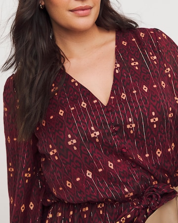 Joe Browns Foil Wrap Top Wine