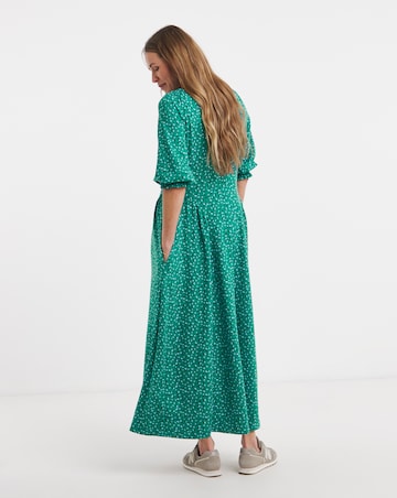 Soft Touch Seam Detail Smock Dress