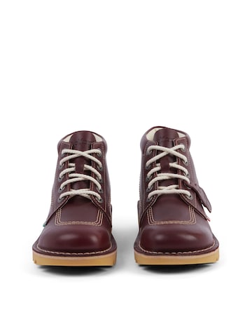 Kickers Kick Hi Leather Shoes