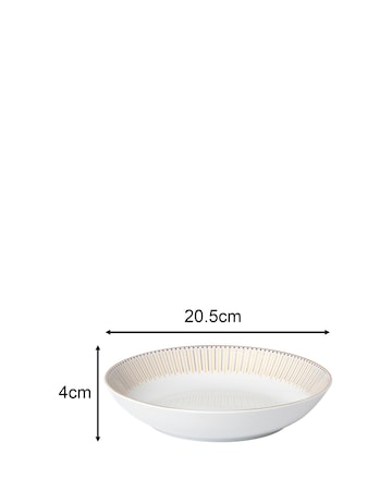 Waterside Gold Radiance 50 Piece Dinner Set