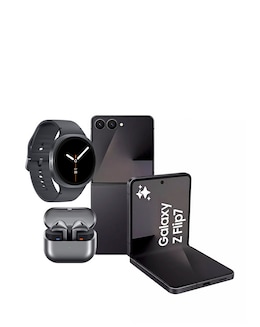 Samsung Z Flip7 512GB 5G Jet Black, Watch8 44mm BT Graphite and Buds3