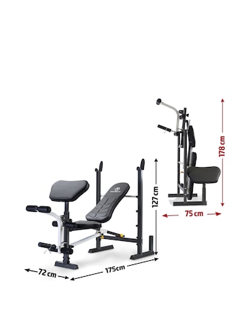 Marcy MWB-20100 Folding Compact Weight Bench