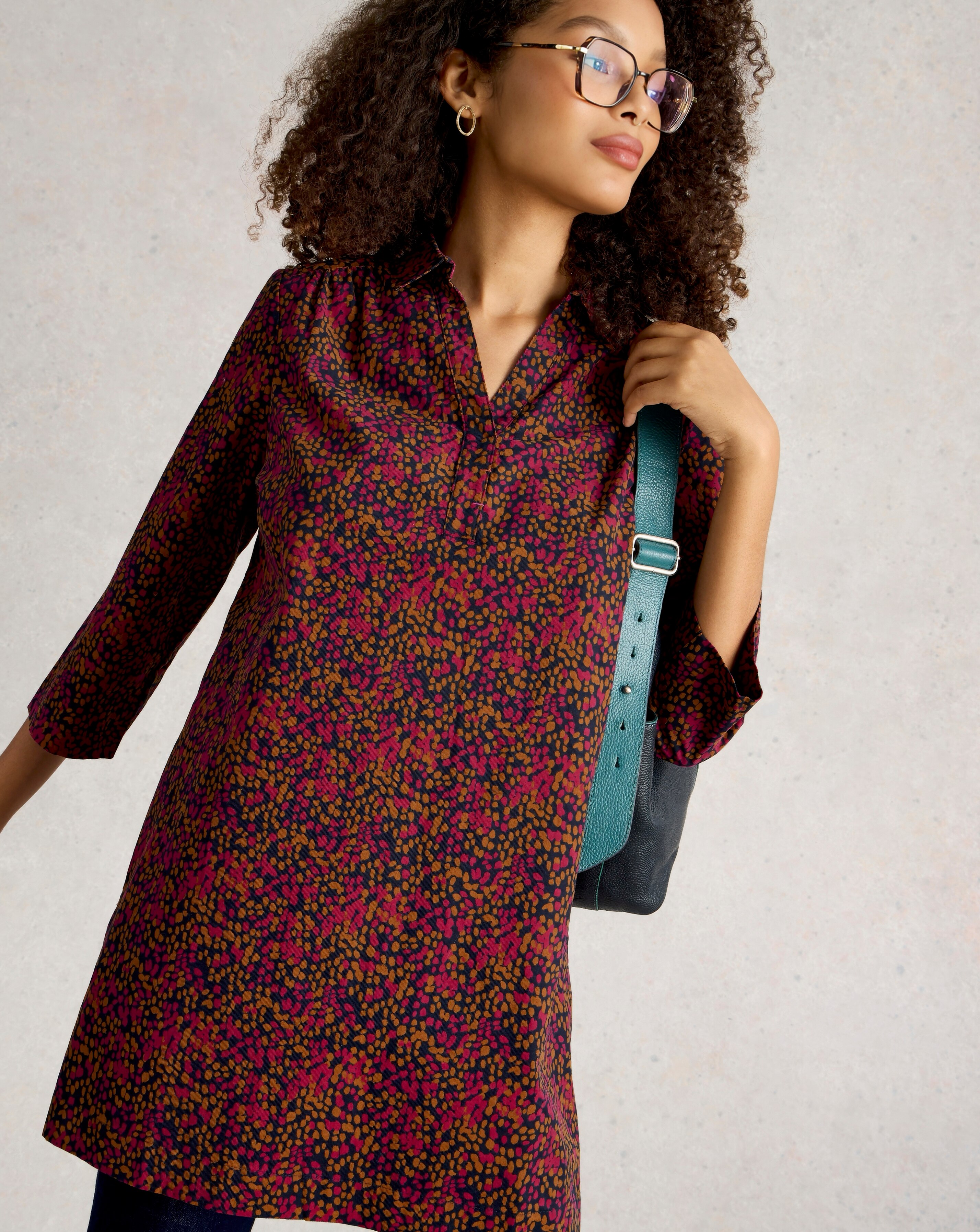 White Stuff Blake Cord Tunic