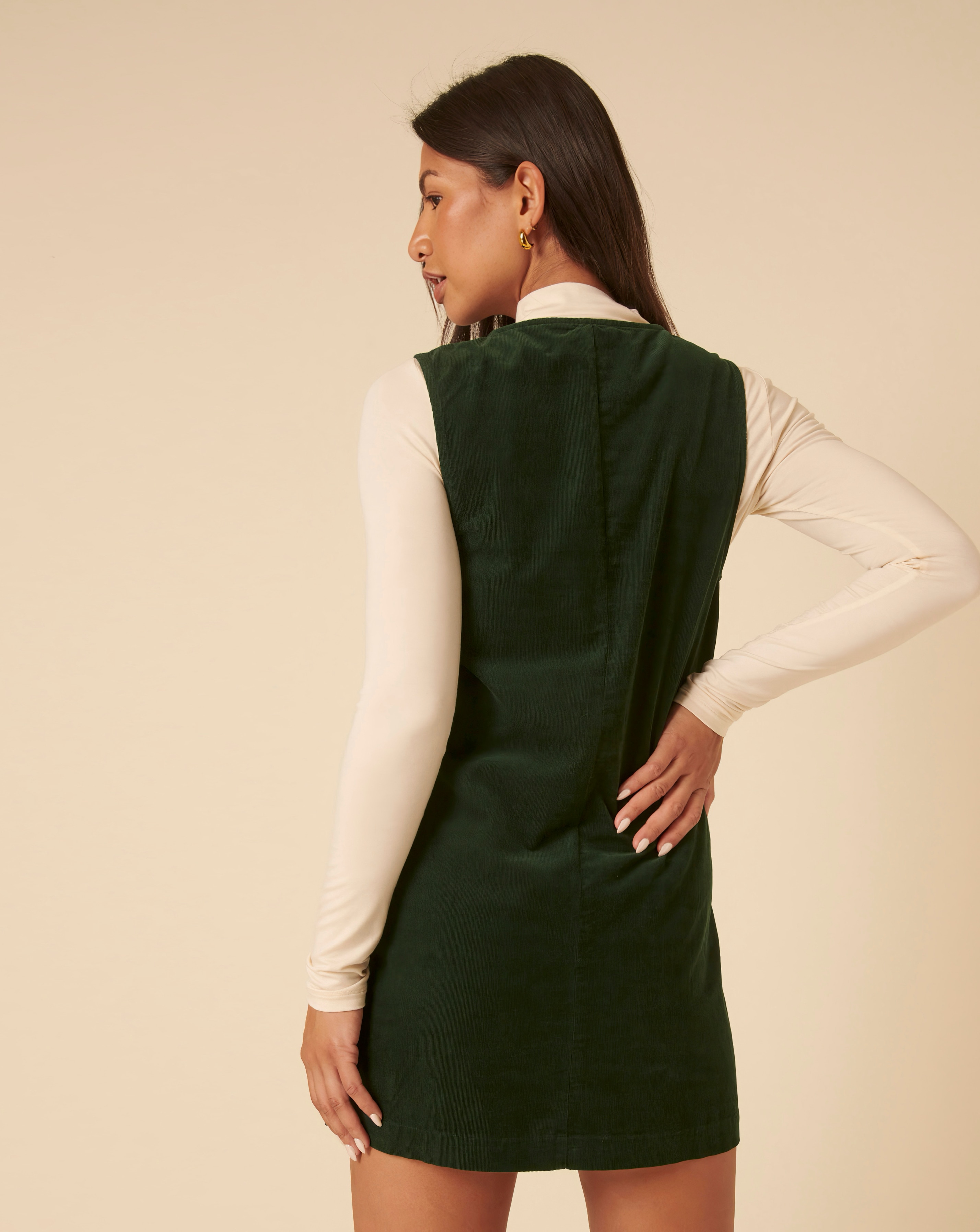 Nobody's Child Nila Plain Pinafore Dress | JD Williams