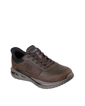 Skechers Slip-ins Orvan Moxley Trainer - Brown