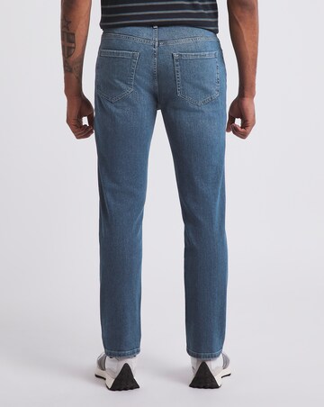 Premium Mid Stonewash Straight Fit Jean