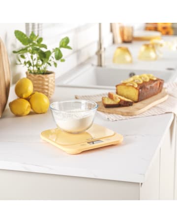 Salter British Bakes Waterproof Scale - Yellow