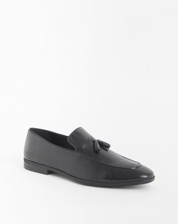 Leather Formal Tassle Loafer Wide