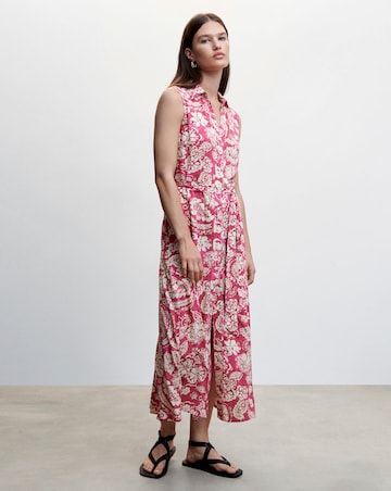 Mango Belted Shirt Dress