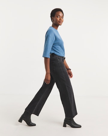 Brushed Soft Touch Half Sleeve Top