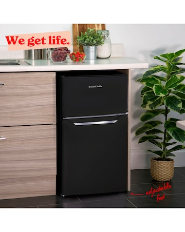 Russell Hobbs RH85UCFF482E1B Under Counter Fridge Freezer - Black