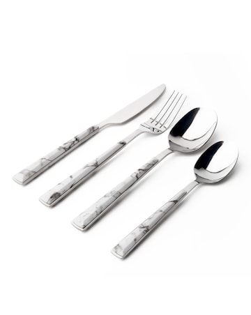 Marble 16 Piece Cutlery Set