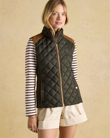 Joules Braemar Luxe Showerproof Quilted Coat