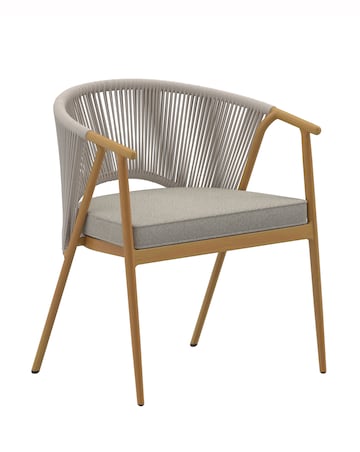 Charles Bentley Rope Weave 4 Seater Dining Set