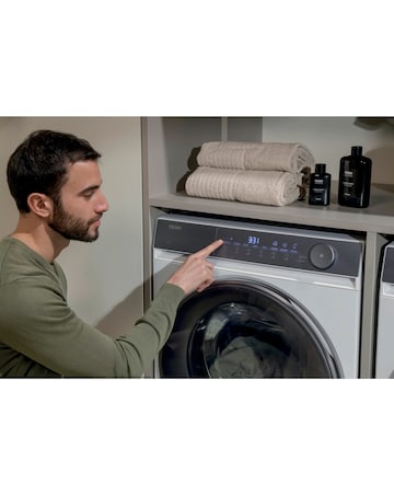 Haier X7 HW100-B14367U-UK 10kg WiFi Washer 1400rpm White Install
