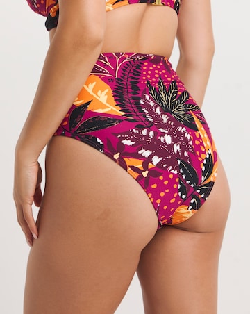 MAGISCULPT Twist Front High Waist Tummy Control Bikini Bottoms