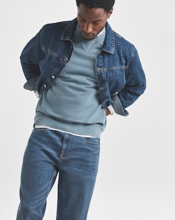 Union Straight Fit Stretch Jeans Mid Wash