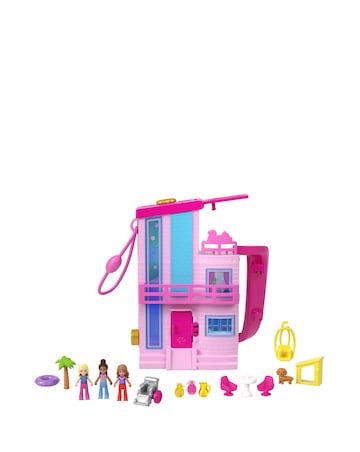 Polly Pocket Barbie Dreamhouse Compact Dollhouse Playset