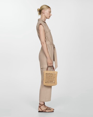 Mango Linen Jumpsuit