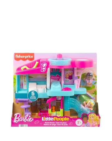 Fisher-Price Little People Barbie Beach House Toddler Playset