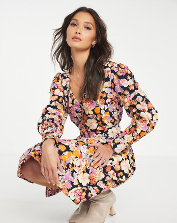 Y.A.S V-Neck Floral Wrap Dress