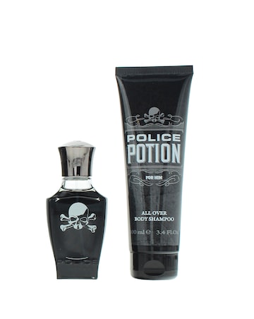 Police Potion For Him 2 Piece Gift Set: Eau de Parfum 30ml - Shower Gel 100ml
