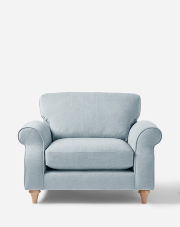 Julipa Colston Chenille Snuggler Chair