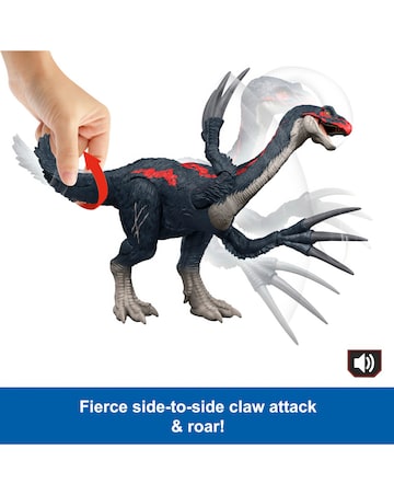 Jurassic World Slash N Roar Therizinosaurus Dinosaur Figure