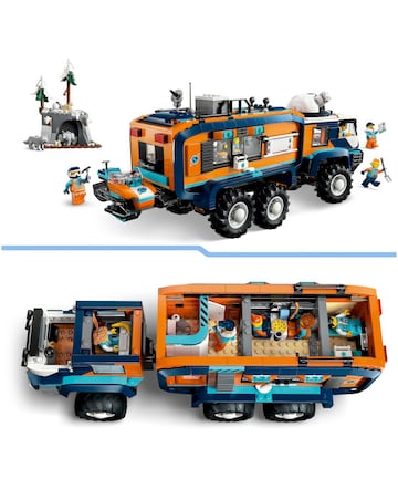LEGO City Arctic Explorer Science Lab Truck STEM Toy Building Set 60471