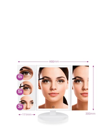 Rio Full Size LED Makeup Mirror