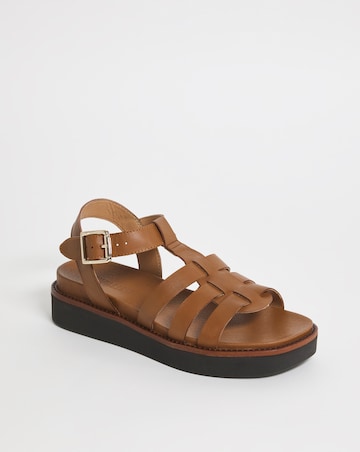 Leather Fisherman Sandal - Extra Wide Fit (EEE)